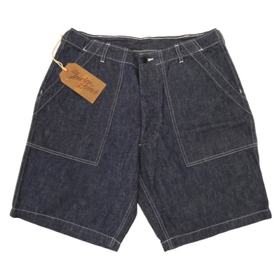 TENDERLOIN テンダーロイン ショートパンツ T-DENIM SHORTS ONE WASH デニムショーツ ハーフパンツ インディゴブルー系 L【美品】【中古】