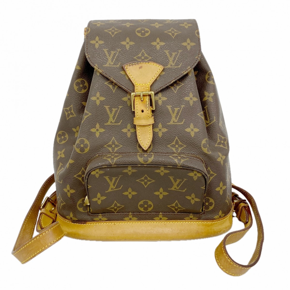 【6dd4780】ルイヴィトン リュック・デイパック モノグラム モンスリMM M51136 ブラウン【中古】レディース