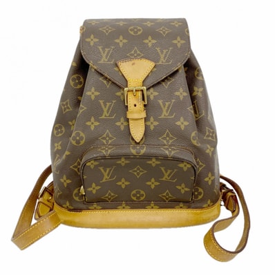 【6dd4780】ルイヴィトン リュック・デイパック モノグラム モンスリMM M51136 ブラウン【中古】レディース