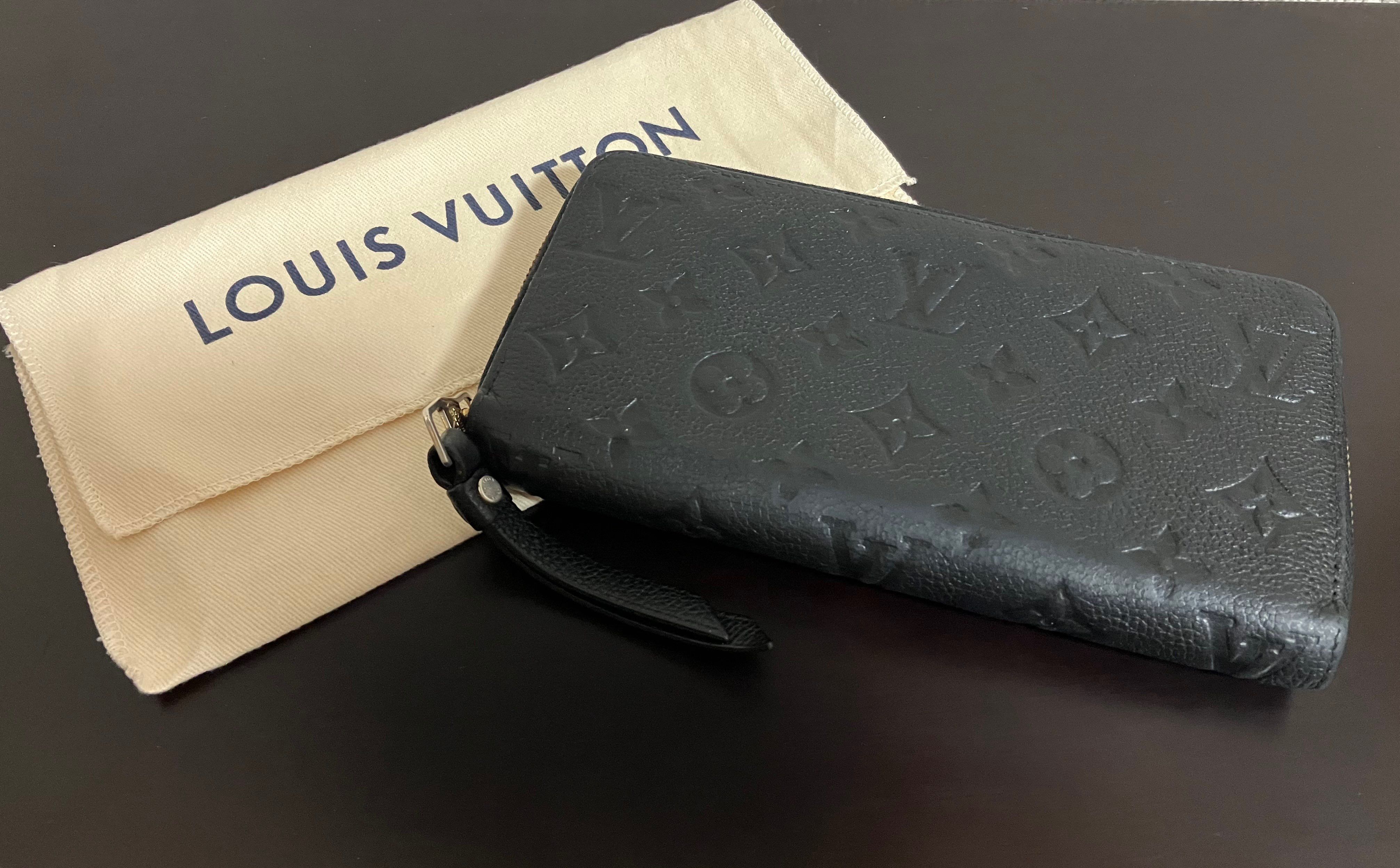 Louis Vuitton Zippy Wallet Monogram Empreinte "Noir"