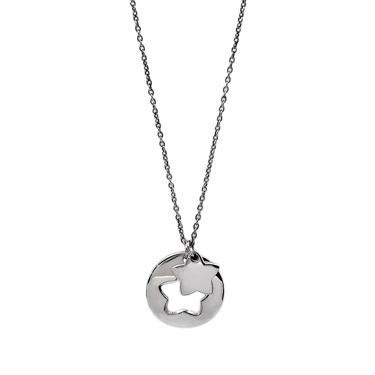 TIFFANY&Co. ティファニー ピアスドスター ネックレス
 ペンダント SV925 シルバー 新品仕上済 レディース
 【中古】