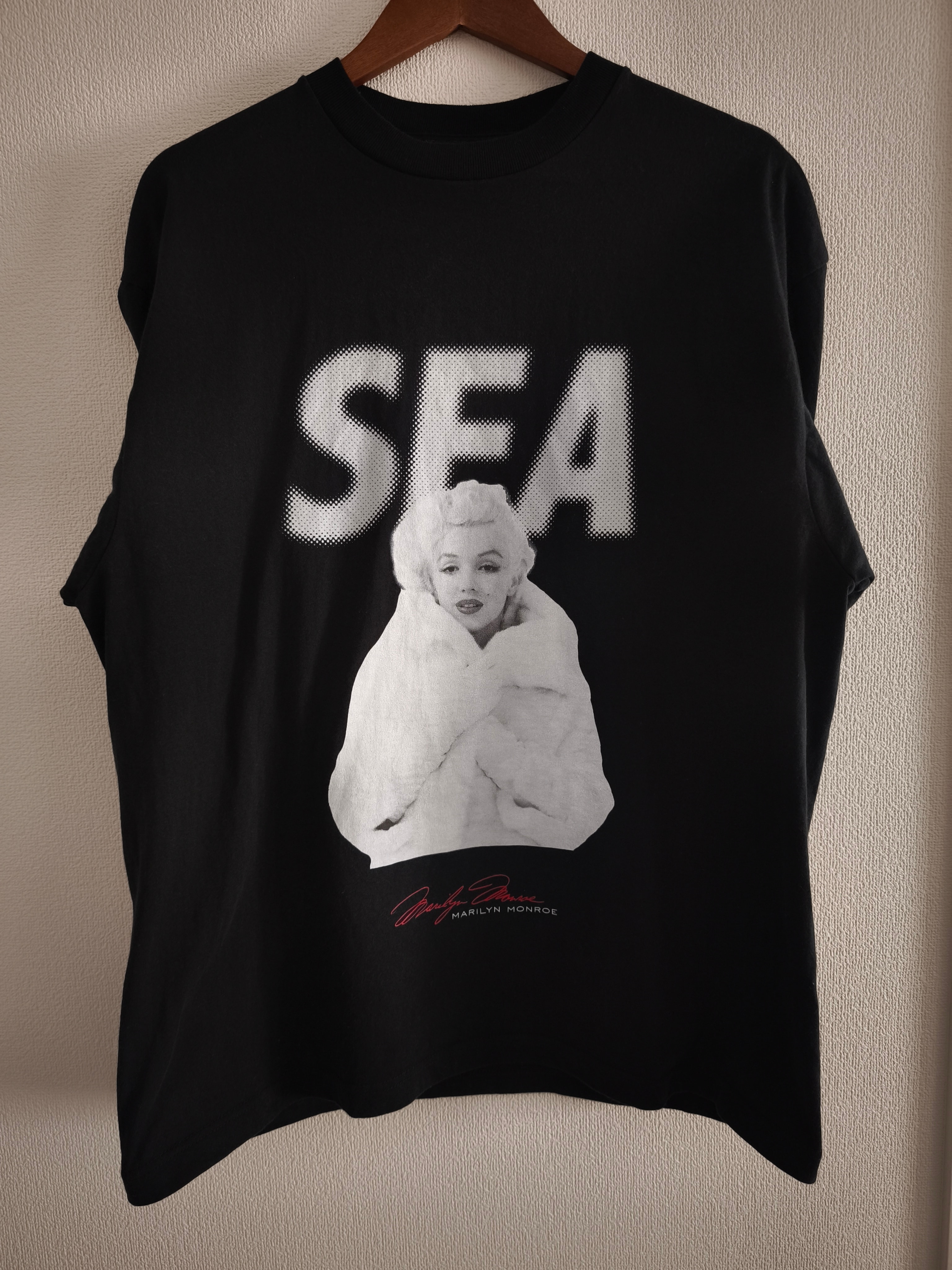 WIND AND SEA Marilyn Monroe Winter S/S Tee "Black"