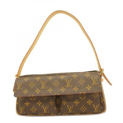 ★最終価格【6cc3998】ルイヴィトン ショルダーバッグ モノグラム ヴィバシテMM M51164 ブラウン【中古】レディース