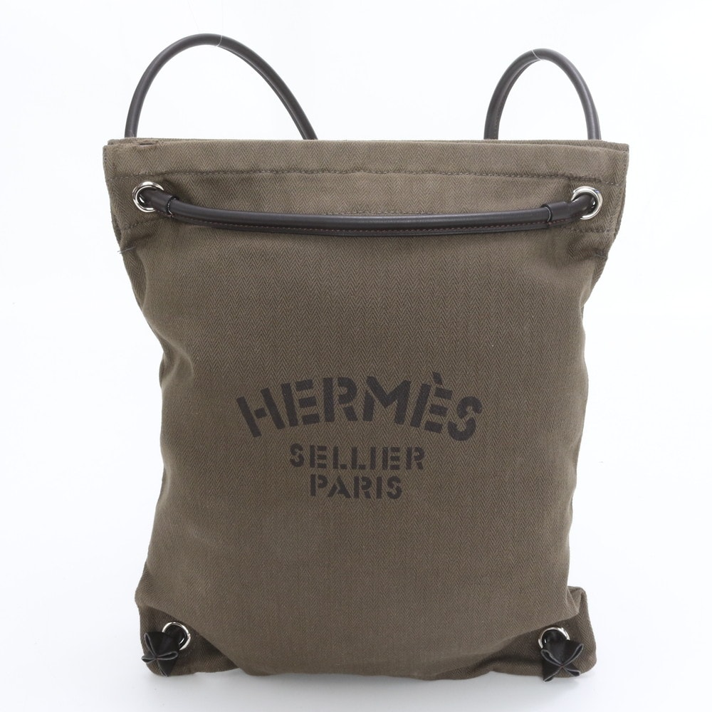 ■美品 エルメス Y 刻印 サック マリーヌ ナップサックリュックサック