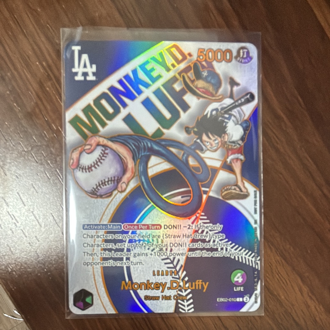 PSA10】モンキー・D・ルフィ L [EB02-010]【英語版】(プロモーション