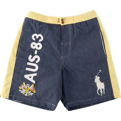 古着 ラルフローレン Ralph Lauren POLO by Ralph Lauren ビッグポニー コットンショーツ ショートパンツ メンズM相当/eaa658675