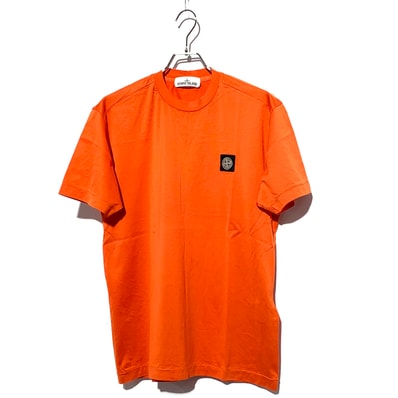 STONE ISLAND COMPASS LOGO PATCH CREW NECK TEE