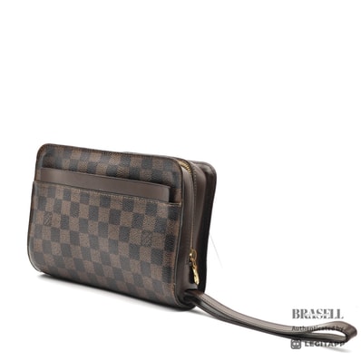 LOUIS VUITTON ルイ・ヴィトン サンルイ ダミエ サンルイ N51993 FL0063 セカンドバッグ Damier Ebene Leather Brown レディース