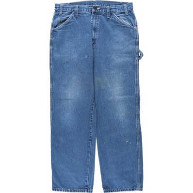 古着 ディッキーズ Dickies デニムペインターパンツ メンズw34相当/eaa642972