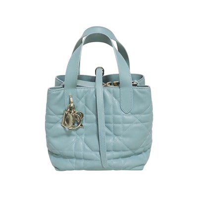 DIOR ディオール バーティカル トートバッグ スモール M2835OSNW_M36Z マクロカナージュ トルマリンブルー ブルー レディース ショルダーバッグ