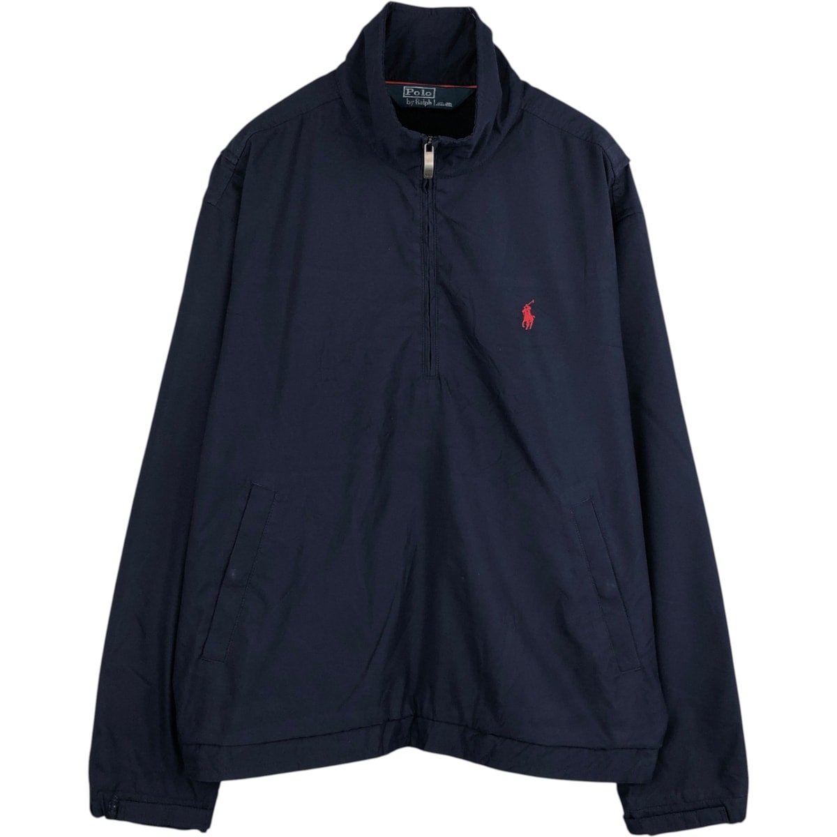 古着 ラルフローレン Ralph Lauren POLO by Ralph Lauren ハーフジップ ウインドブレーカー メンズM相当/eaa629971