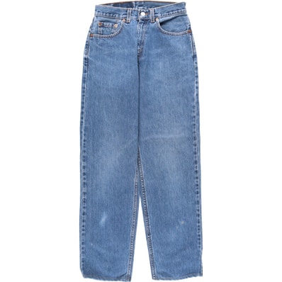 古着 00年代 リーバイス Levi's 560 LOOSE FIT STRAIGHT LEG テーパードデニムパンツ USA製 レディースL(w27)相当/eaa618935