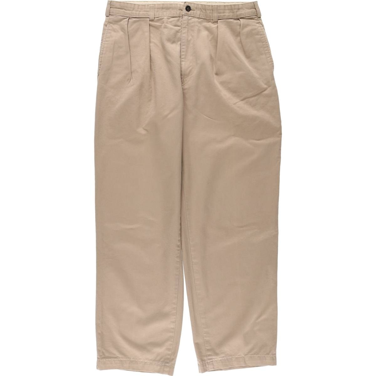 古着 ラルフローレン Ralph Lauren POLO RALPH LAUREN ツータック チノパンツ メンズw35相当/eaa532136