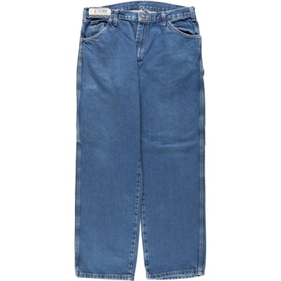 古着 ディッキーズ Dickies デニムペインターパンツ メンズw34相当/eaa682593