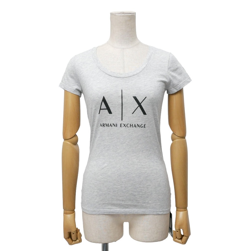 ■美品■ARMANI EXCHANGE アルマーニエクスチェンジ 半袖Tシャツ サイズXS ロゴ カットソー ブランド古着【中古】20260202/RA7567