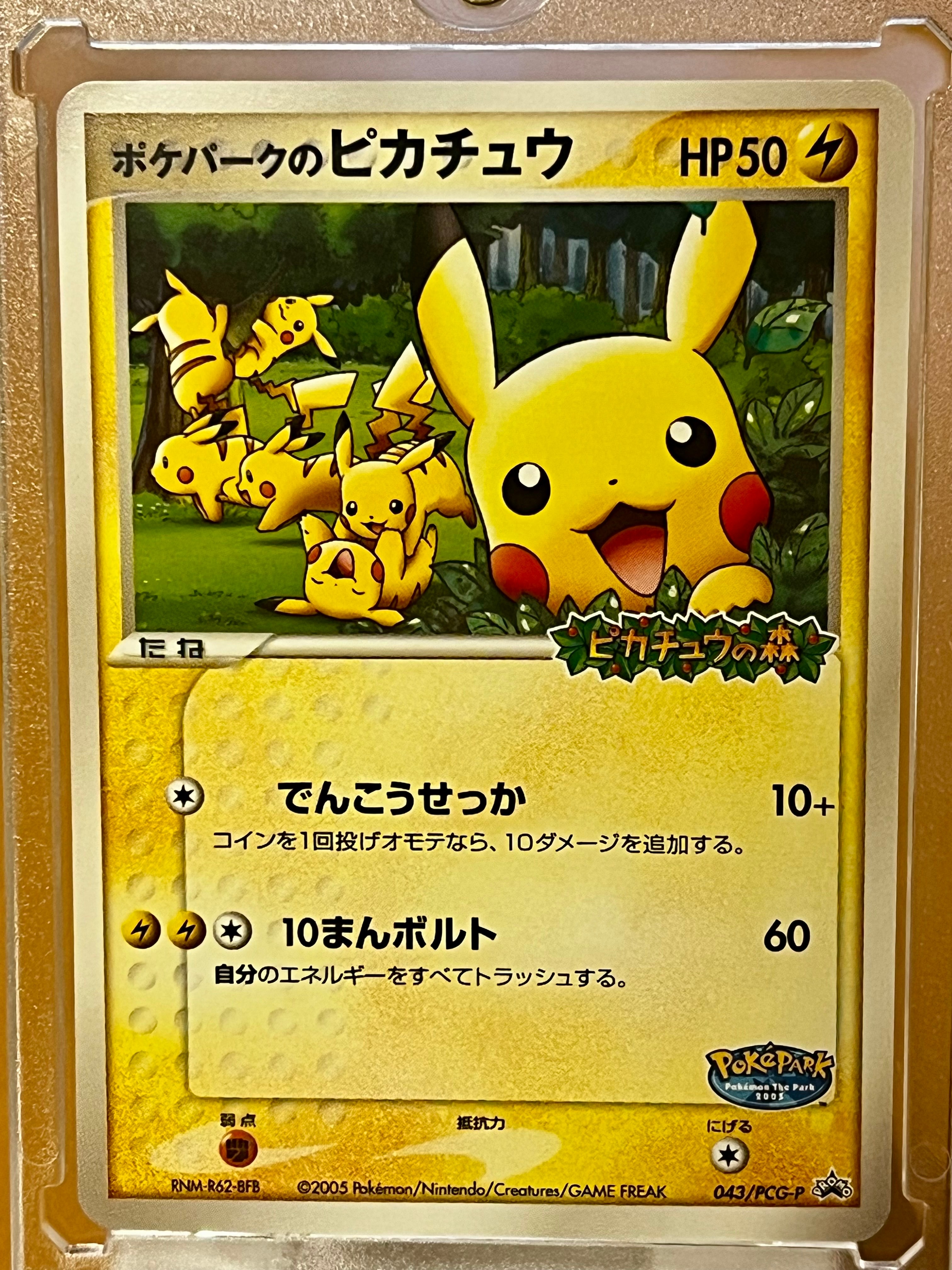 ポケパークのピカチュウ P [PCG-P 043](プロモーションカード「ポケパーク ルギアのくるくるシップ」)