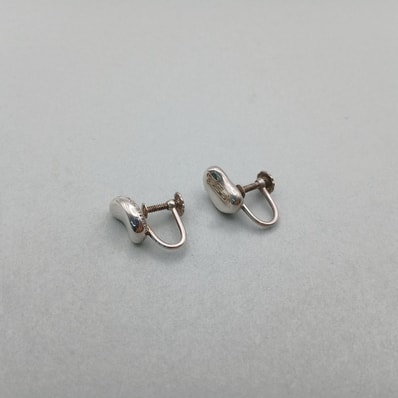 TIFFANY&Co. ティファニー エルサペレッティ ビーンズ イヤリング シルバー925 シルバー レディース【中古】