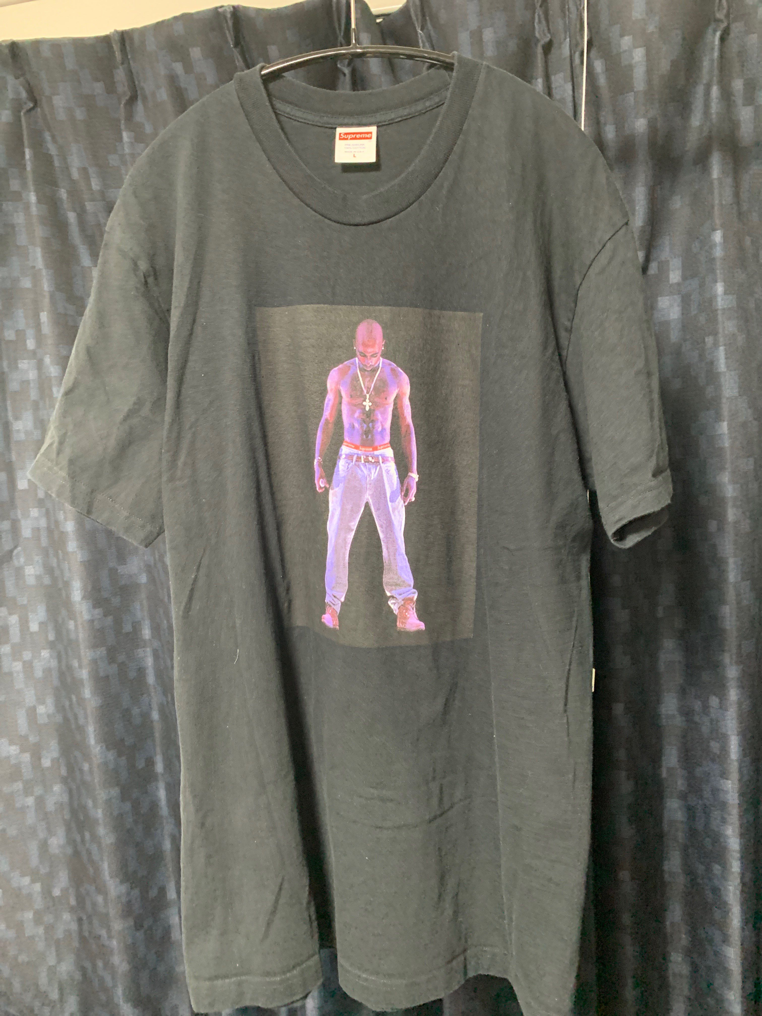 Supreme Tupac Hologram Tee "Black"