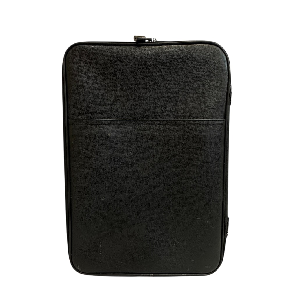 ルイヴィトン LOUIS VUITTON キャリーバッグ タイガ ぺガス55 旅行鞄 2輪 スーツケース M23312 ブラック