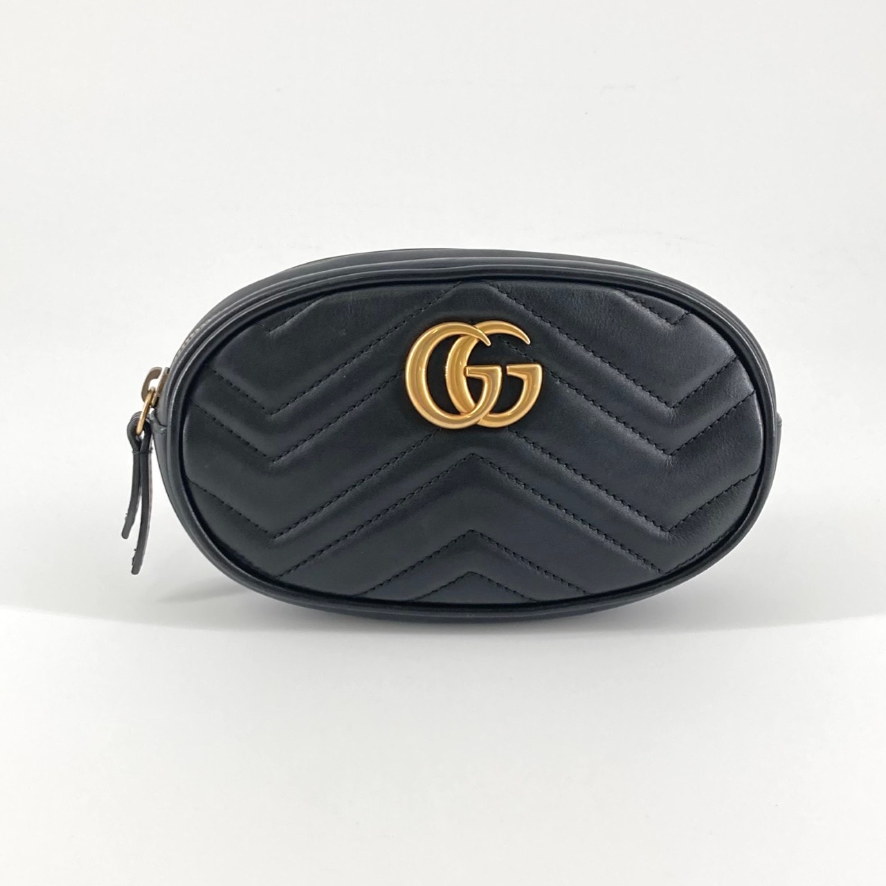 GUCCI(グッチ) GGマーモント ベルトバッグ 476434 ボディバッグ ブラック