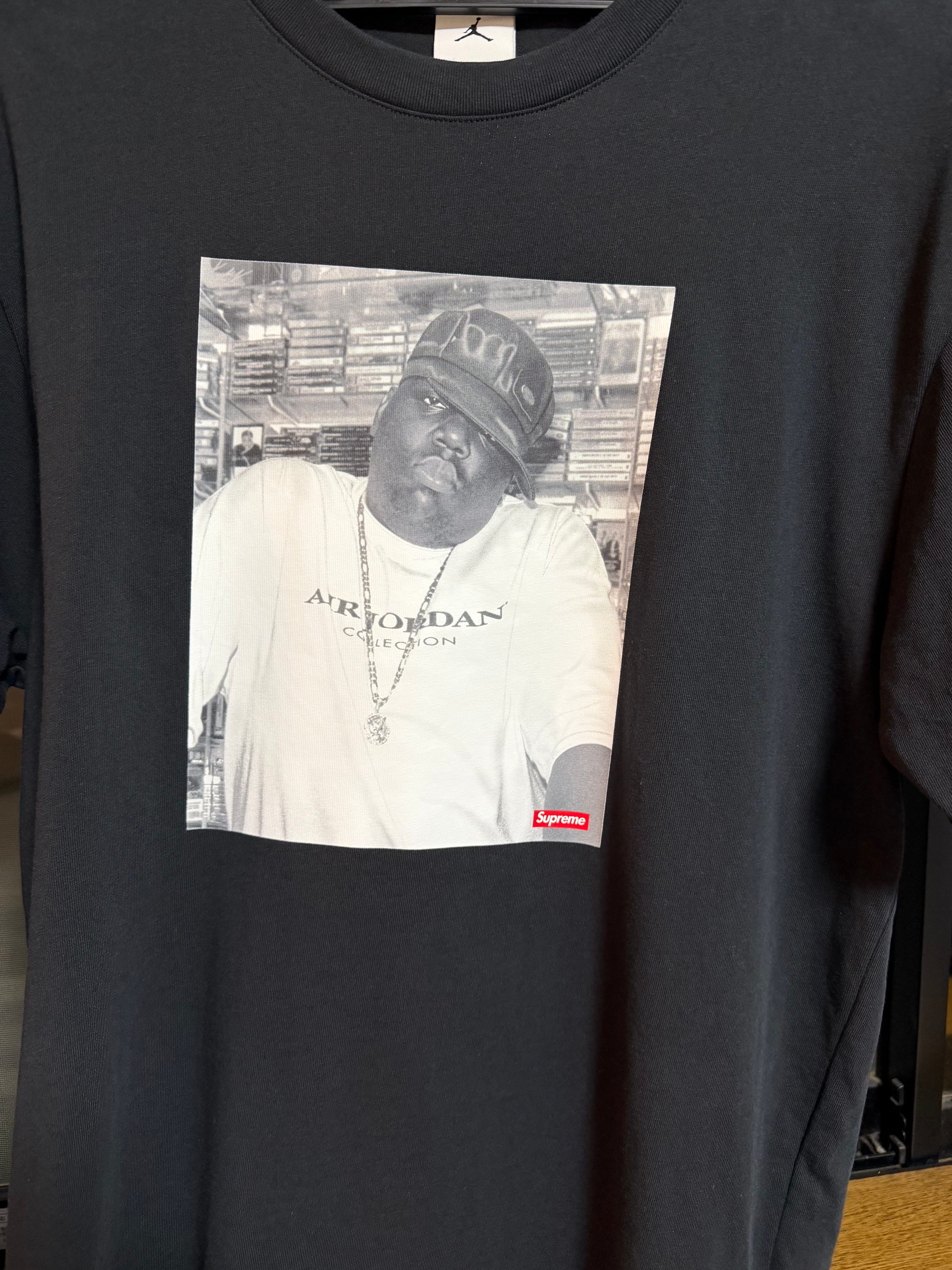 Supreme x Jordan Biggie S/S Top "Black"