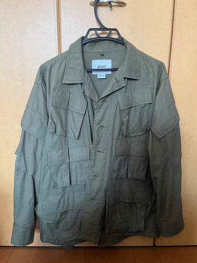 Wtaps 20AW MODULAR / LS / COTTON. RIPSTOP "Olive Drab"