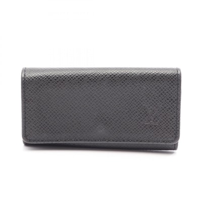 ルイ・ヴィトン LOUIS VUITTON ミュルティクレ4 4連 キーケース アクセサリー レザー タイガ アルドワーズ メンズ ブラック系 M30522 【中古】