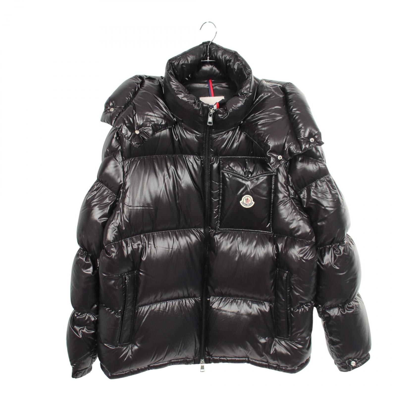 モンクレール MONCLER MONTEBELIAR ダウンジャケット 衣料品 アウター ナイロン メンズ ブラック系 【中古】
