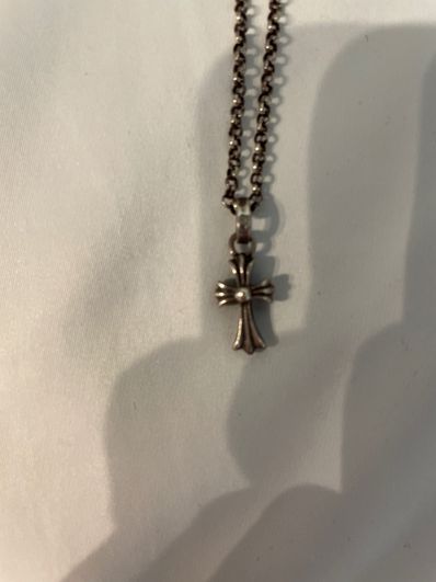 Chrome Hearts CH Cross Baby Fat Charm "Silver"