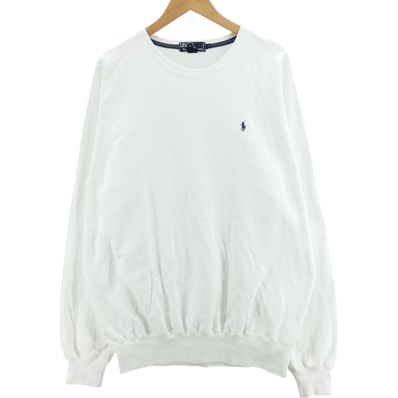 古着 ラルフローレン Ralph Lauren POLO by Ralph Lauren ワンポイントロゴスウェットシャツ トレーナー メンズL相当/eaa419446