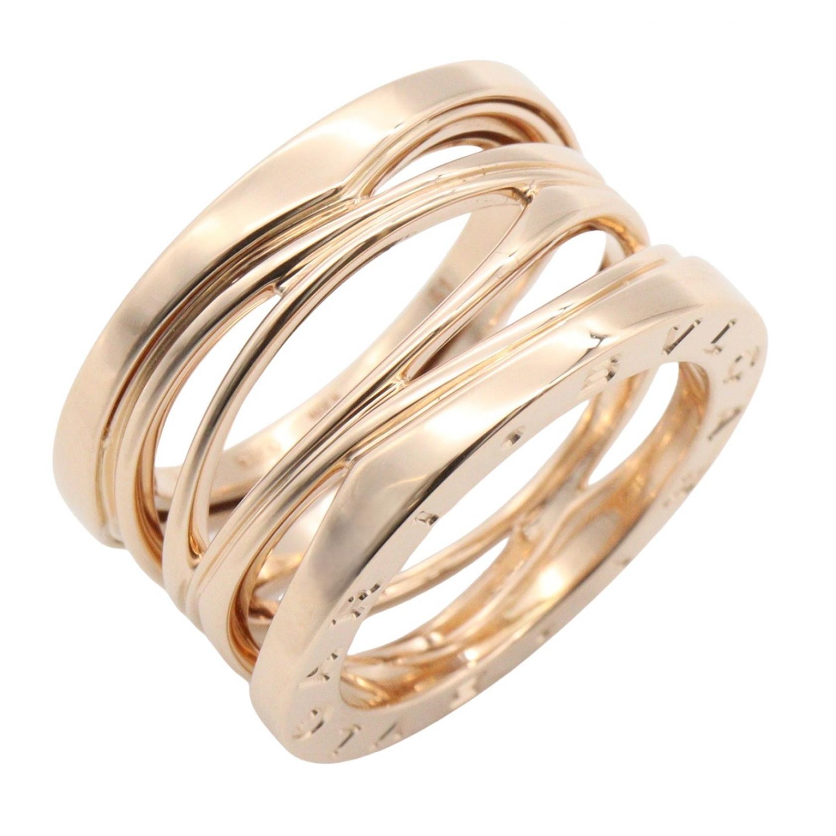 ブルガリ BVLGARI B-zero1 ビーゼロワン レジェンド リング リング・指輪 ジュエリー K18PG(ピンクゴールド) レディース ゴールド系 AN858030 【中古】