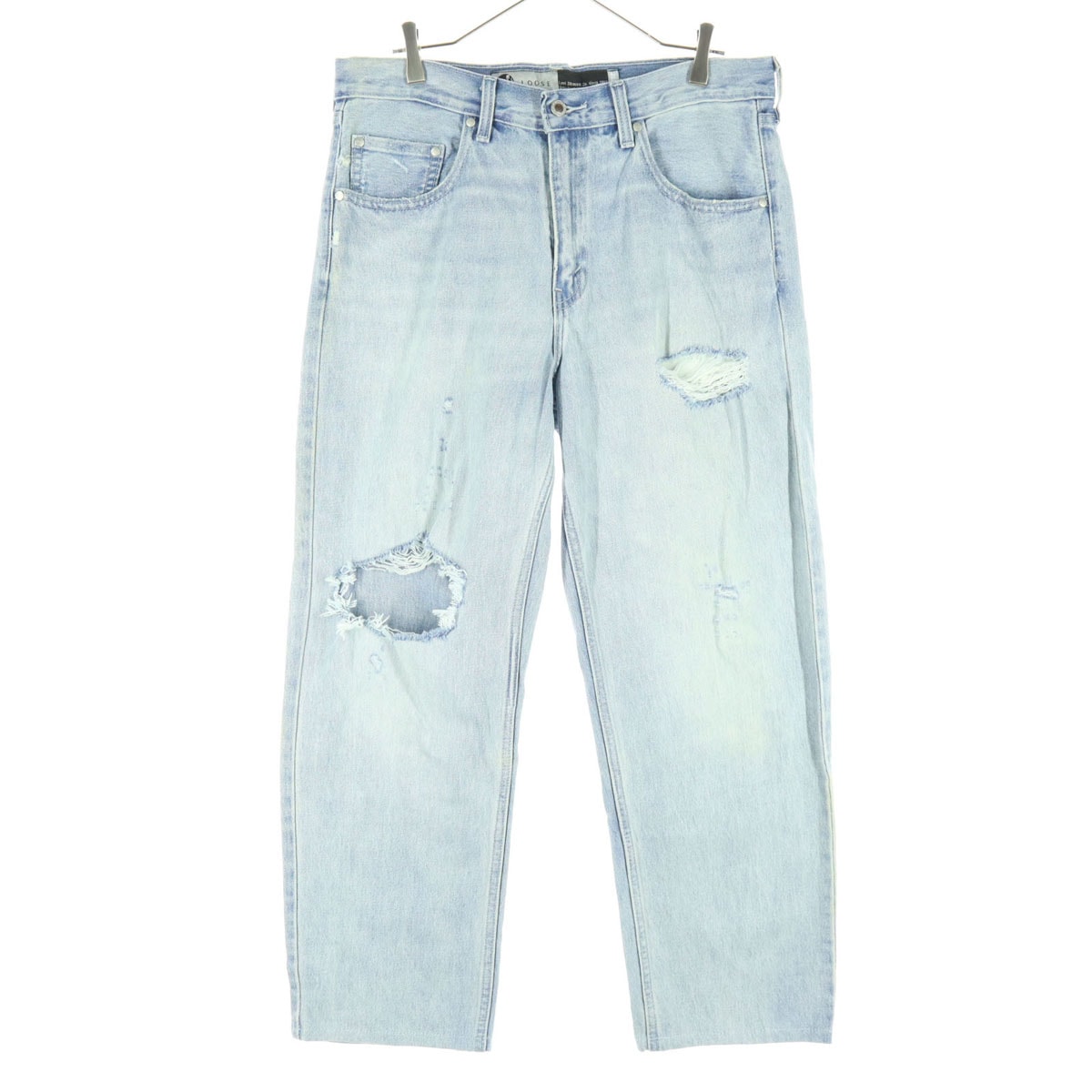 LEVI'S SilverTAB リーバイスシルバータブ ダメージ加工 デニムパンツ w32 ブルー系