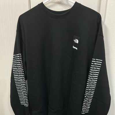 Supreme x The North Face Crewneck "Black"