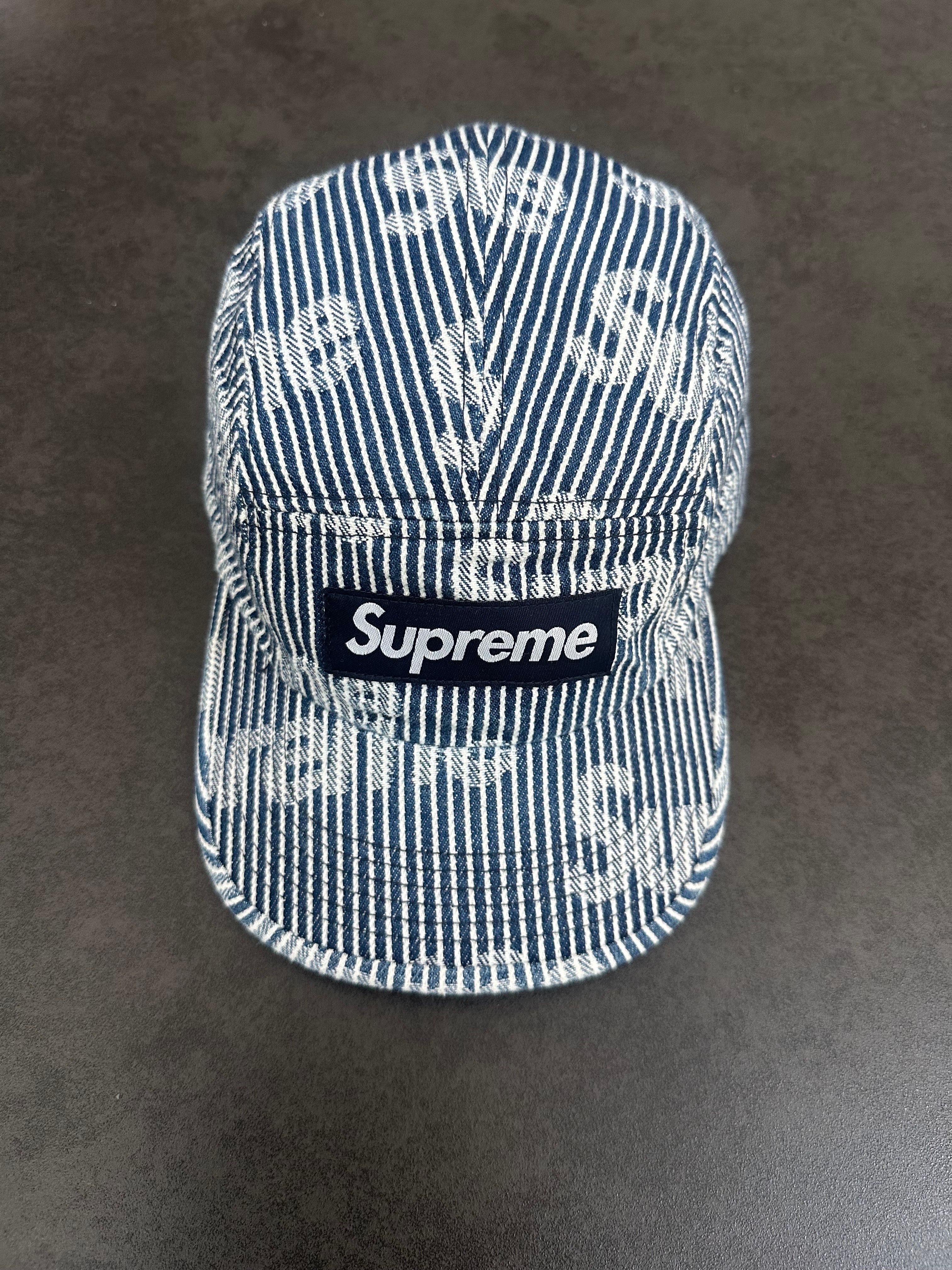 Supreme Denim Camp Cap "Stripe" (24SS)