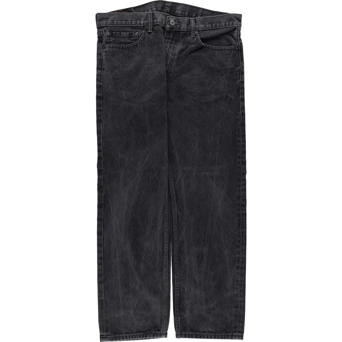 古着 リーバイス Levi's 505 ブラックデニム テーパードデニムパンツ メンズw37相当/eaa614684