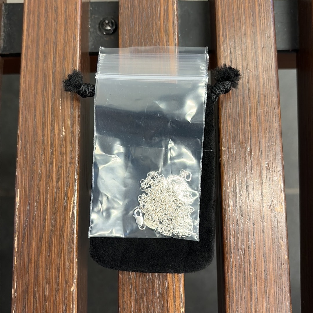 Chrome Hearts Roll Chain Necklace "Silver"