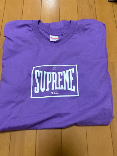 Supreme Warm Up Tee "Purple"