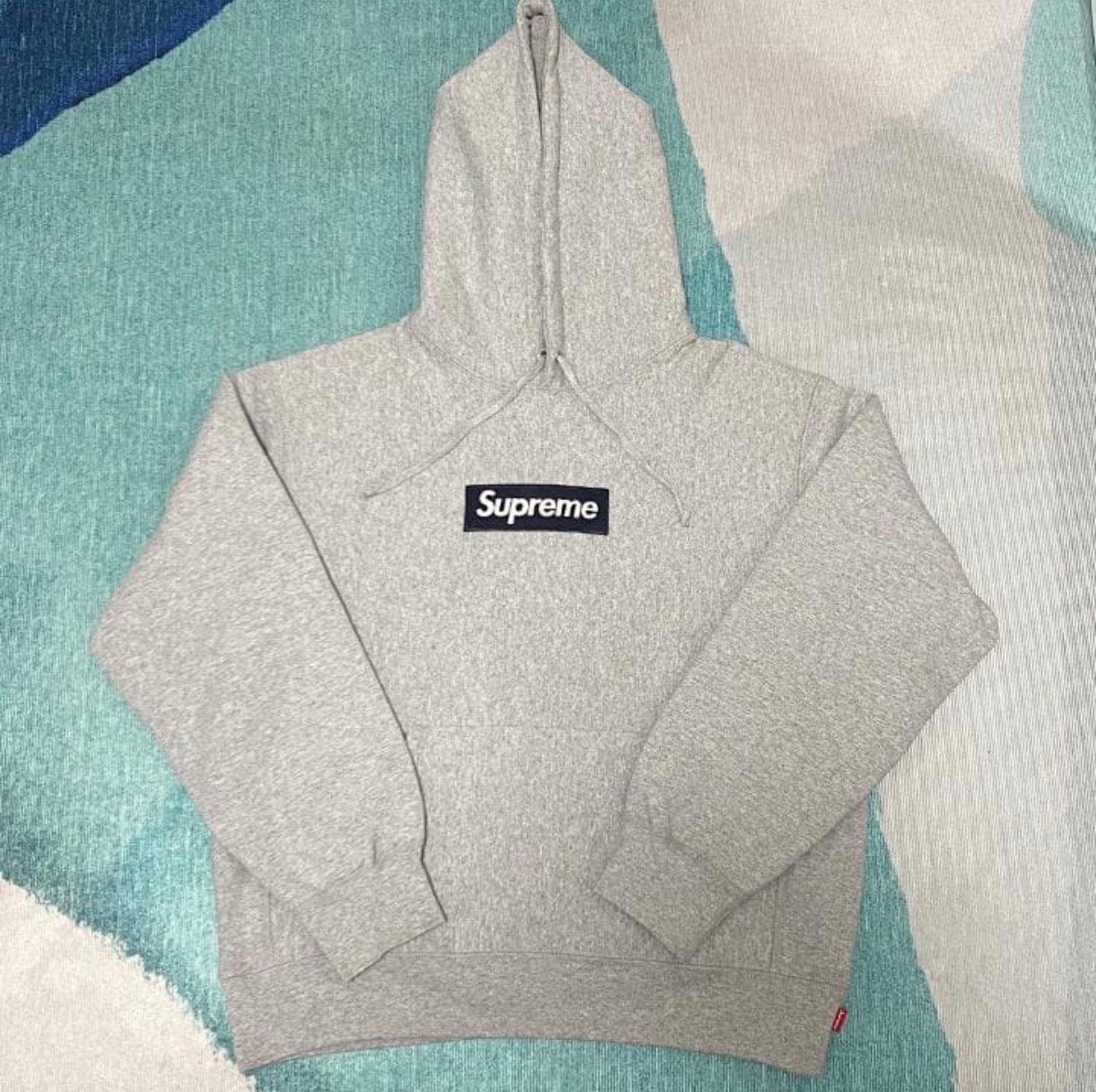 Supreme Box Logo Hooded Sweatshirt (25FW) "Heather Grey"