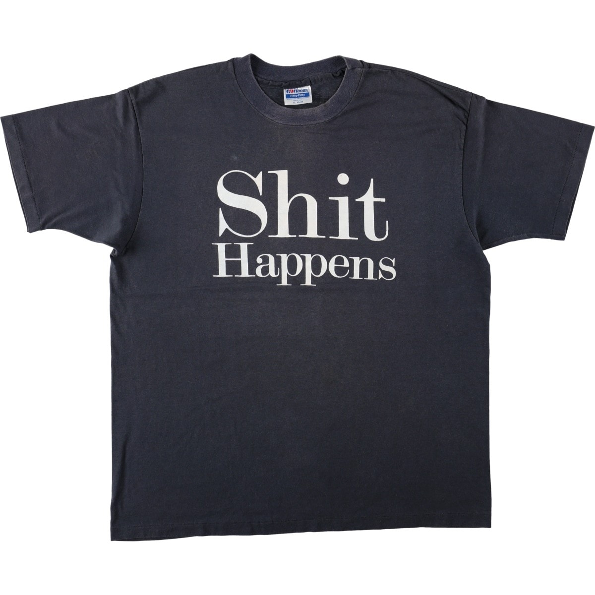 古着 80年代 ヘインズ Hanes Fifty-Fifty 青タグ プリントTシャツ USA製 メンズXL相当 ヴィンテージ/eaa626753