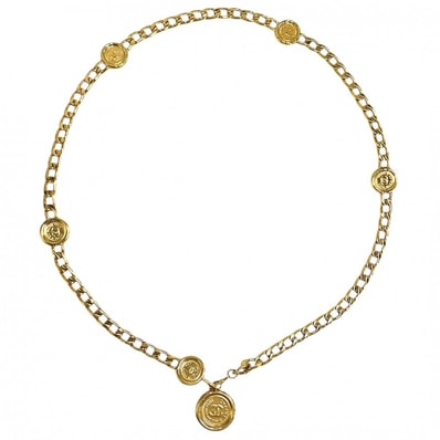 CHANEL シャネル ベルト チェーンベルト ココマーク ヴィンテージ ファッションアイテム 小物 94A GP レディース 1994年【中古品】