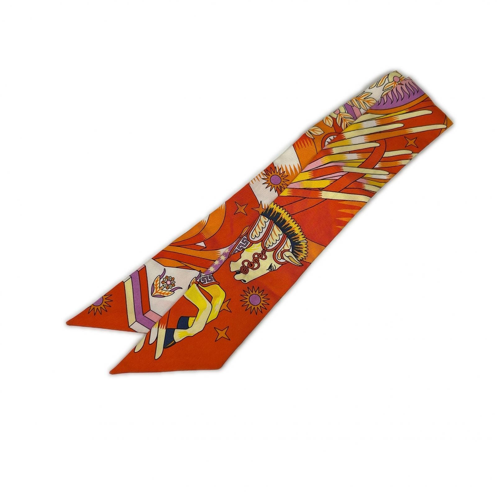 エルメス オレンジ ペガサスの源泉 ツイリー