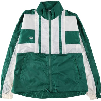 古着 プーマ PUMA リップストップ ナイロンジャケット メンズL相当/eaa643624