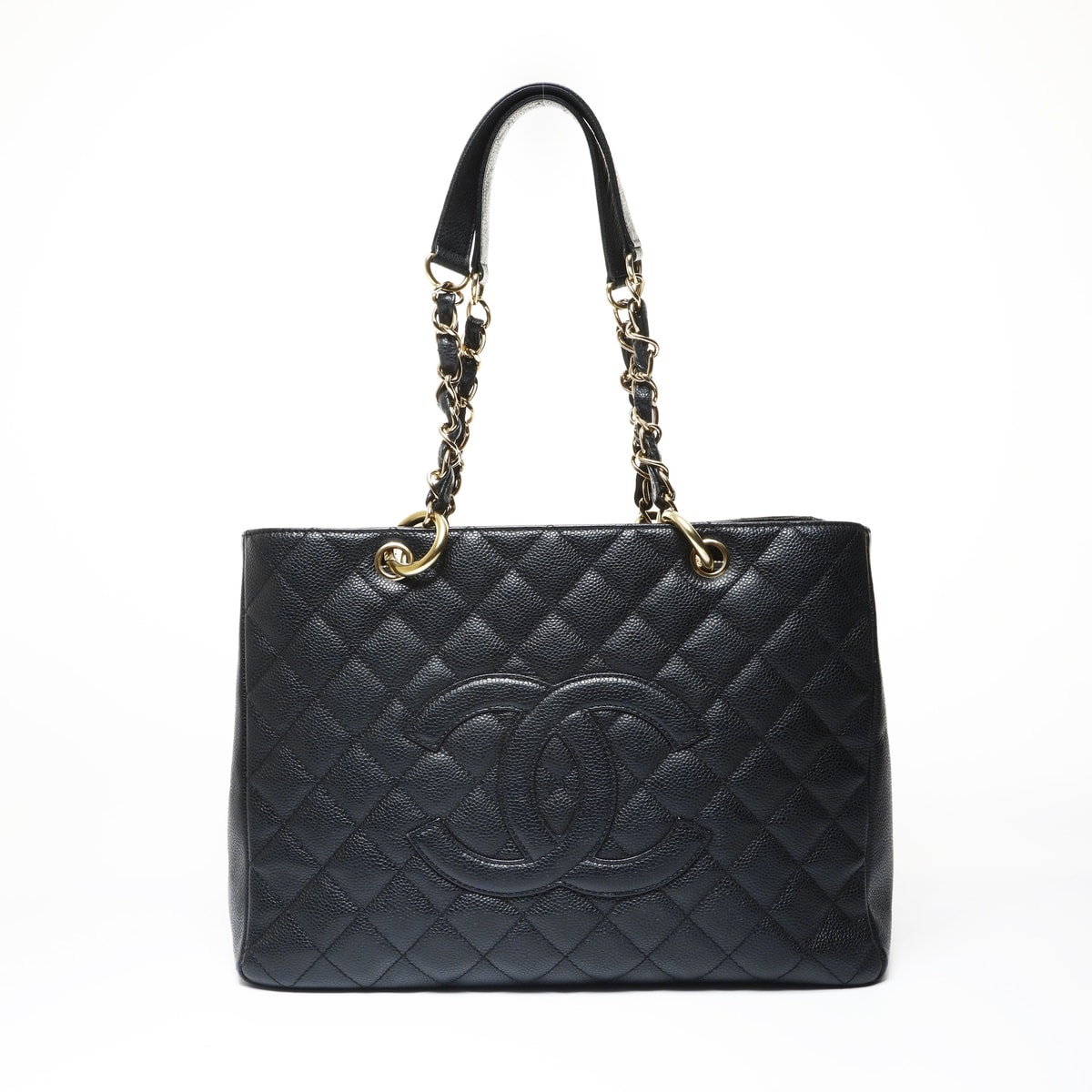 シャネル CHANEL 8番台 2003 GSTトート ショルダーバッグ【中古】