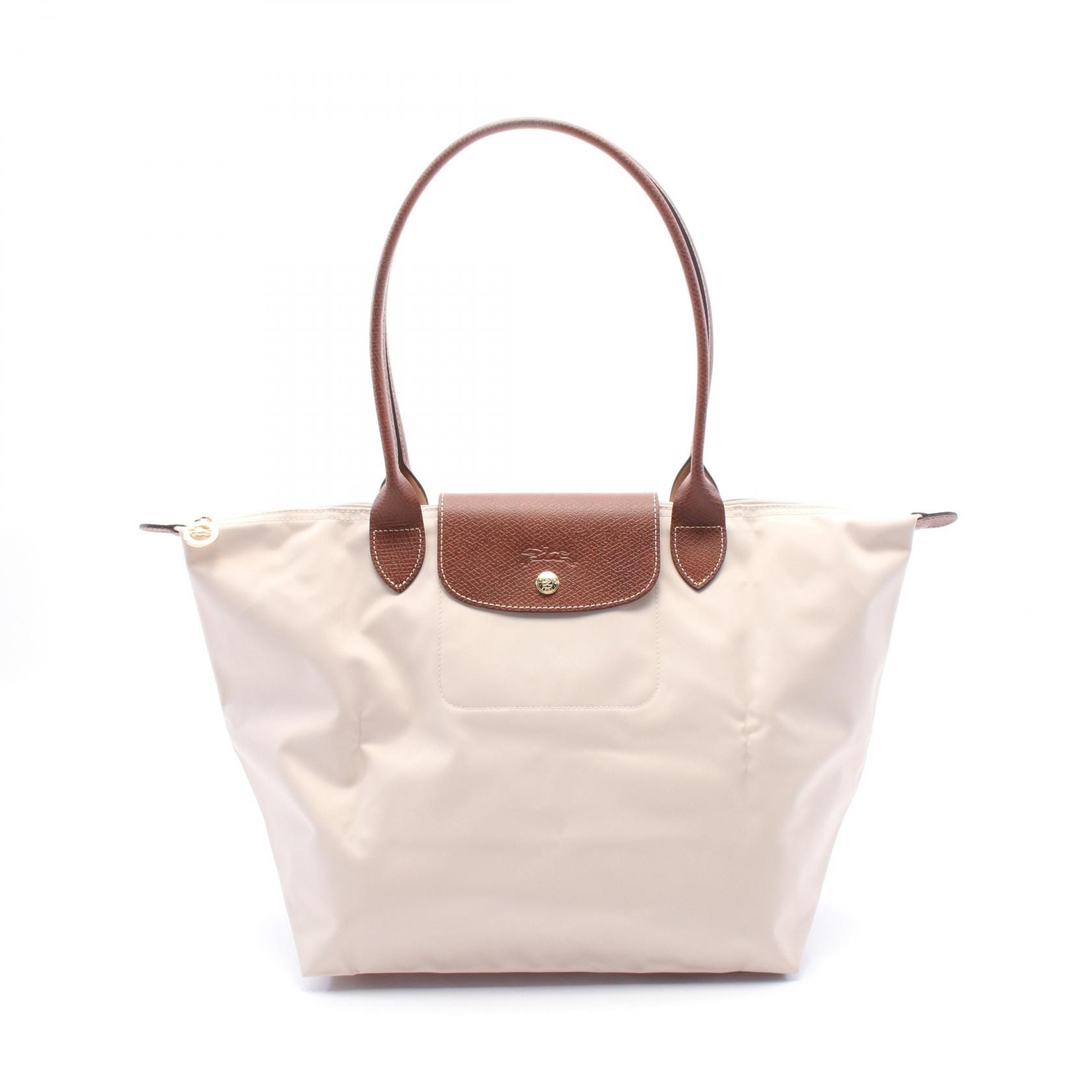 ロンシャン Longchamp ル プリアージュ オリジナル L トートバッグ バッグ キャンバス レザー レディース ベージュ系 / ブラウン系 L1899089P71 【新品】
