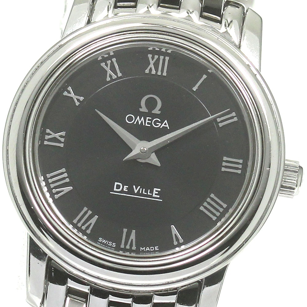 オメガ デビル プレステージ 4570.52 レディース 【中古】