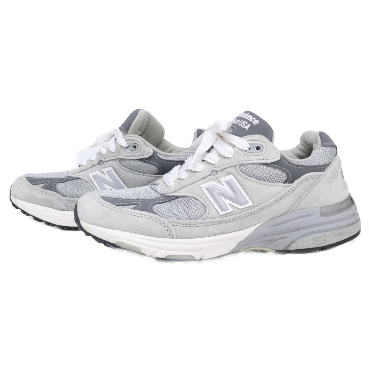 ニューバランス 【美品】MR993GL Made in USA スエード/メッシュ スニーカー US7 1/2