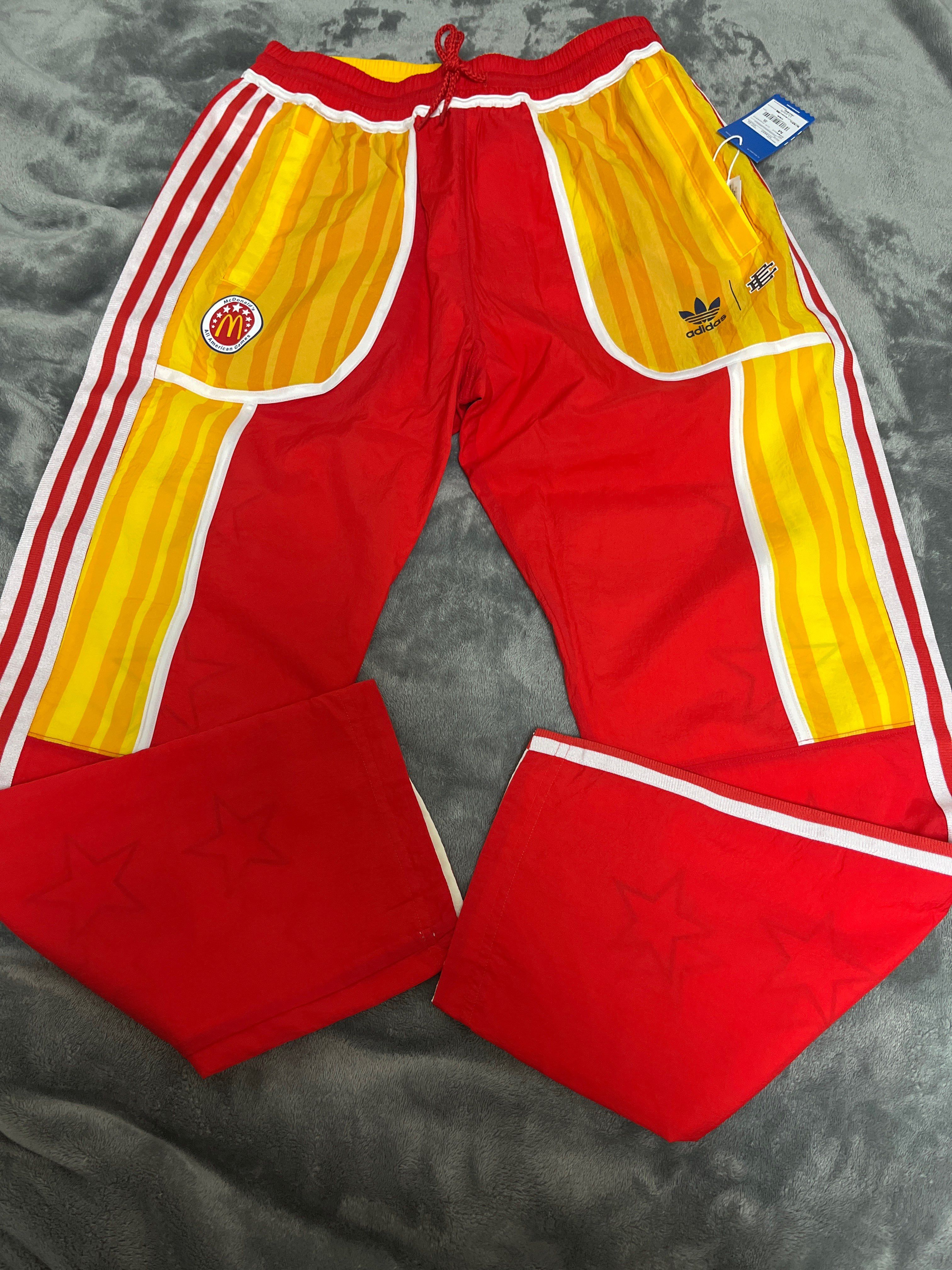 adidas マクドナルド トラックパンツ