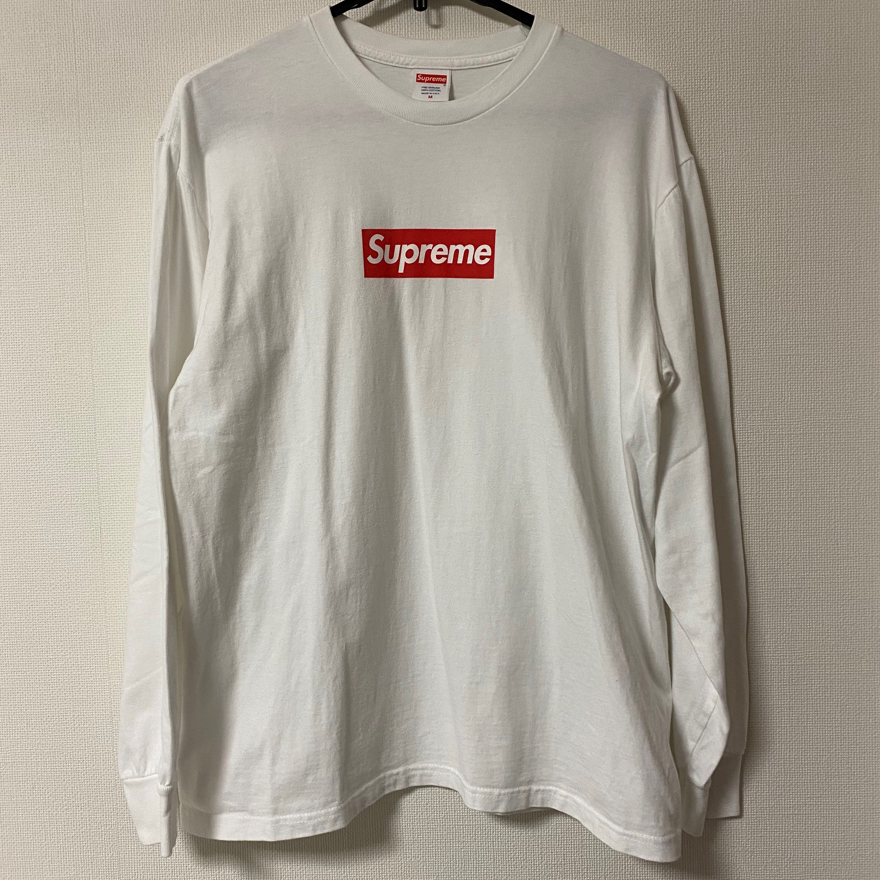Supreme Box Logo L/S Tee "White"