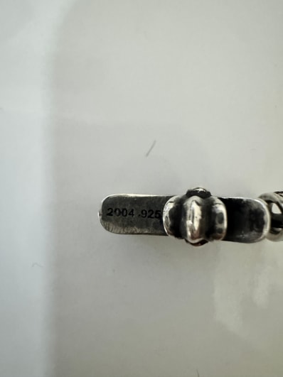 Chrome Hearts Cross Baby Fat Charm "Silver"