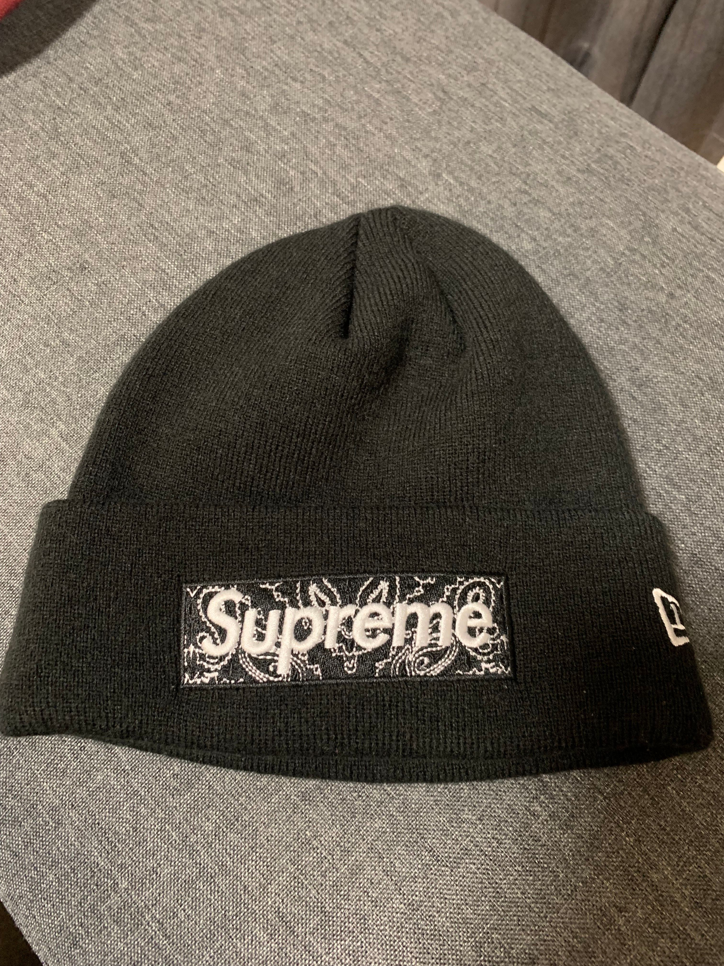 Supreme New Era® Box Logo Beanie "Black"